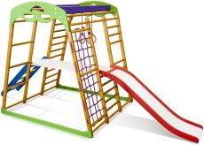 Дитячий спортивний комплекс для квартири SportBaby Карамелька Plus 2